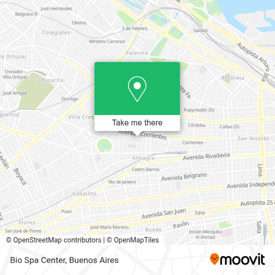 Bio Spa Center map