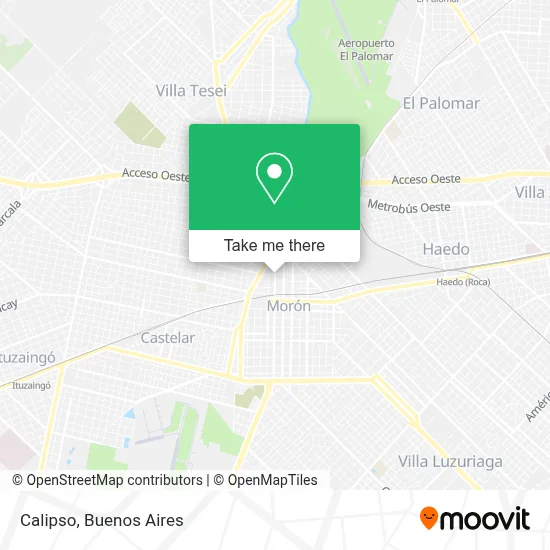 Calipso map