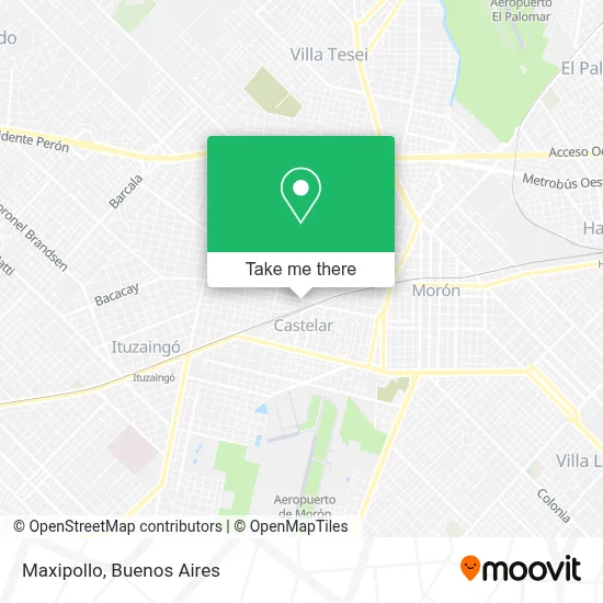 Maxipollo map