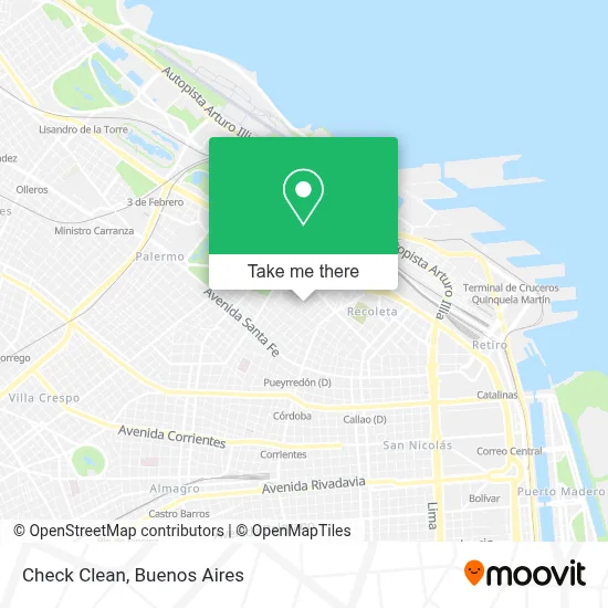 Check Clean map