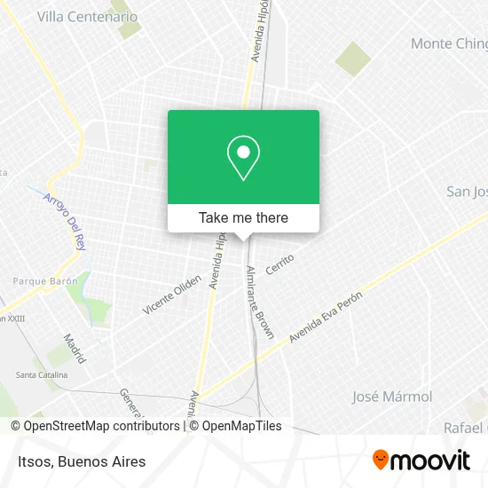 Itsos map