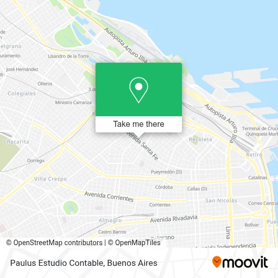 Paulus Estudio Contable map