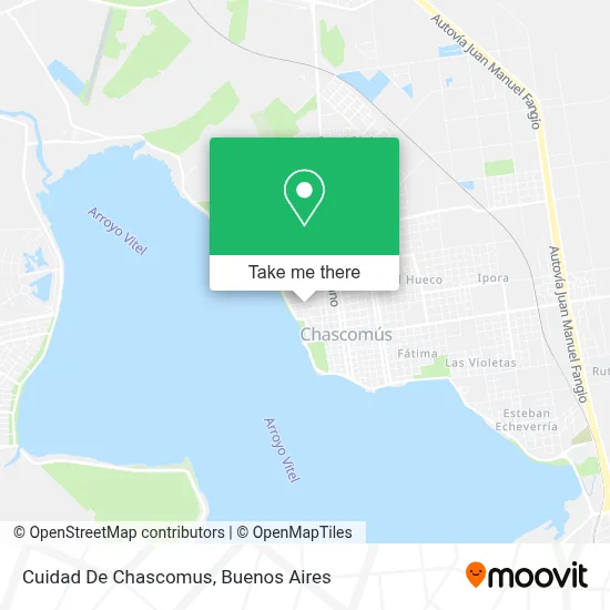 Cuidad De Chascomus map