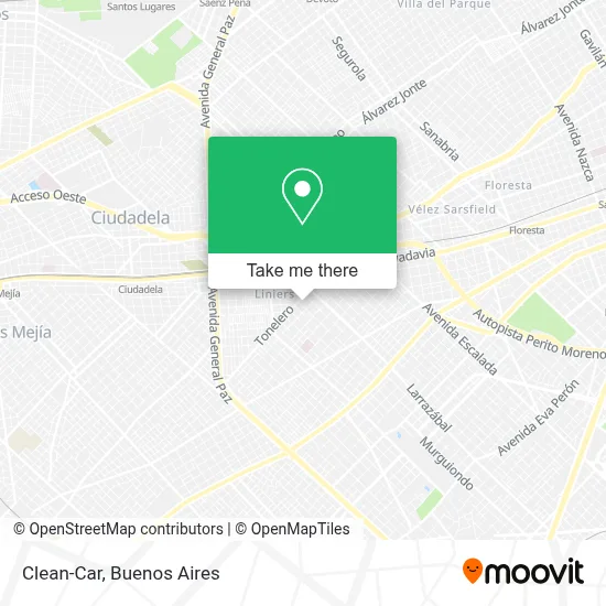 Clean-Car map