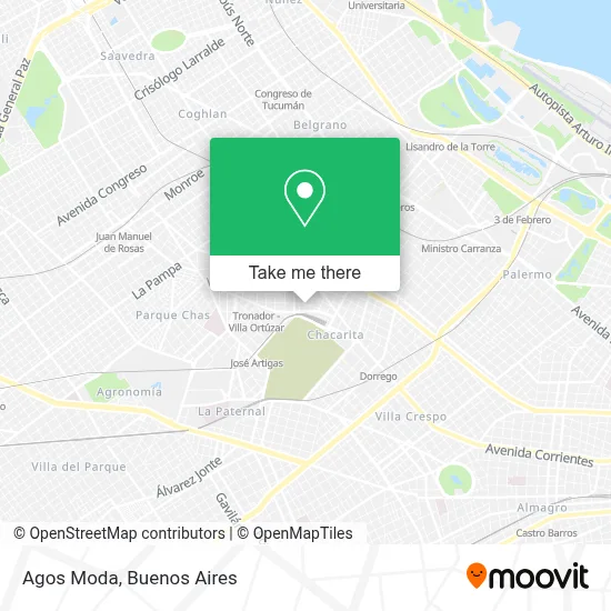 Agos Moda map
