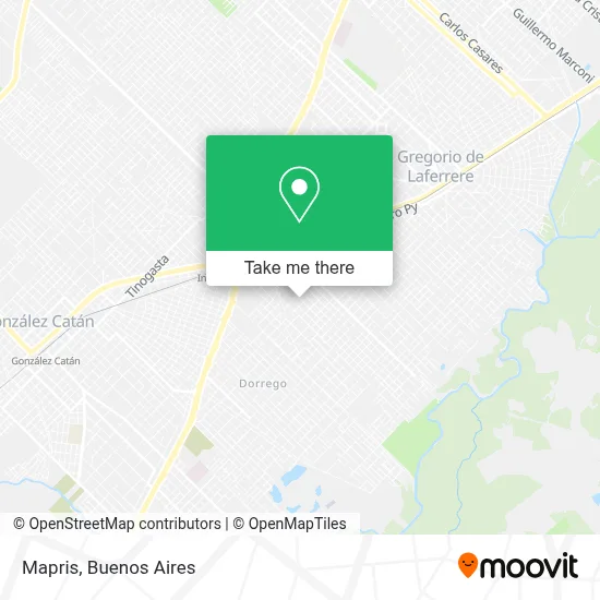 Mapris map
