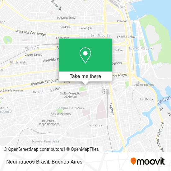Neumaticos Brasil map