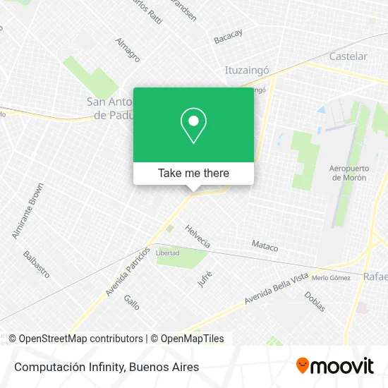 Computación Infinity map