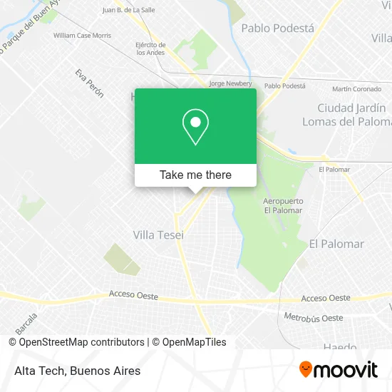 Alta Tech map