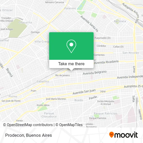 Prodecon map