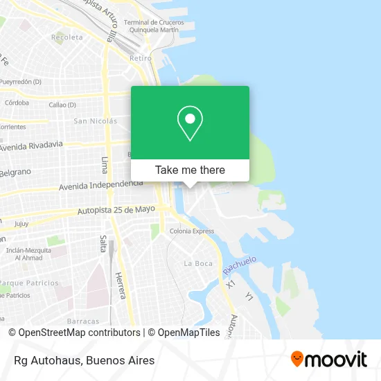 Rg Autohaus map