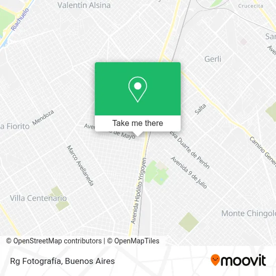 Rg Fotografía map