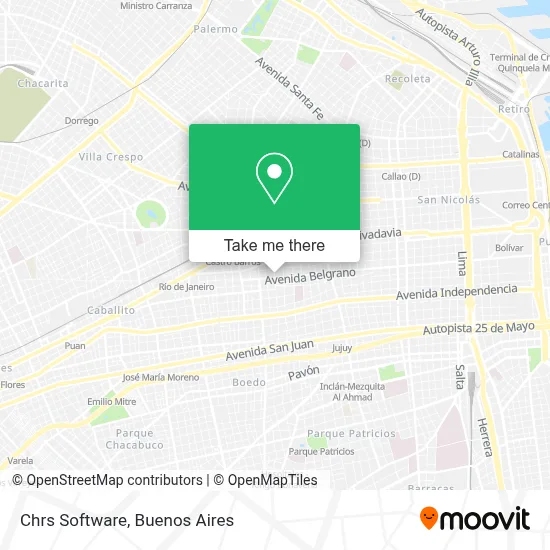 Chrs Software map