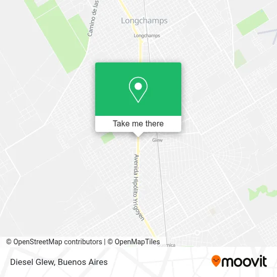 Diesel Glew map