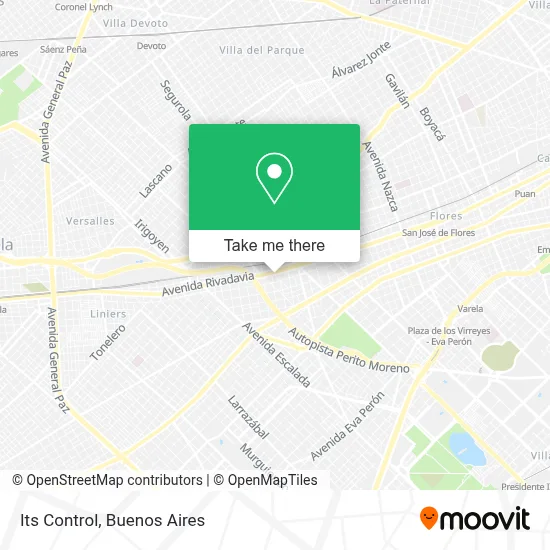 Its Control map