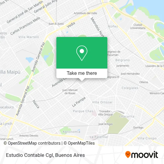 Estudio Contable Cgl map