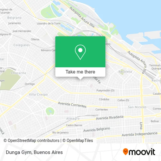 Dunga Gym map