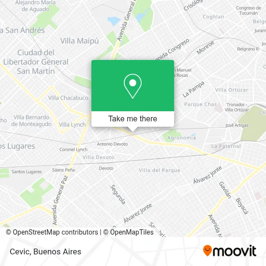 Cevic map