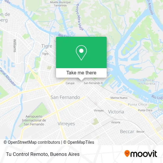Tu Control Remoto map