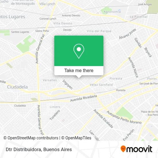 Dtr Distribuidora map