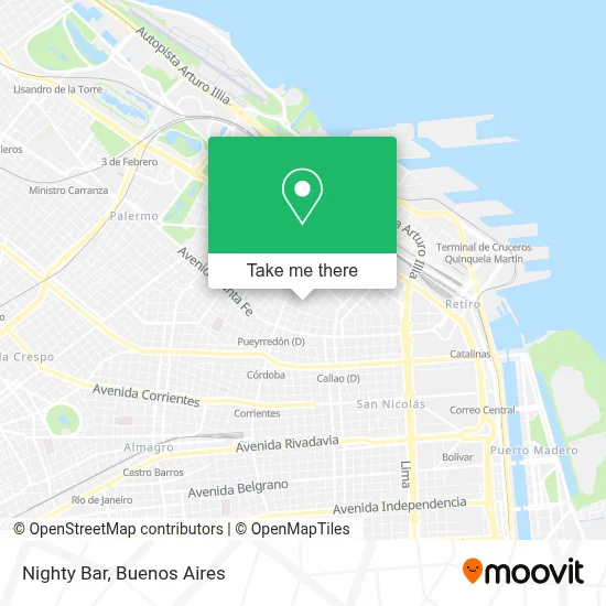 Nighty Bar map