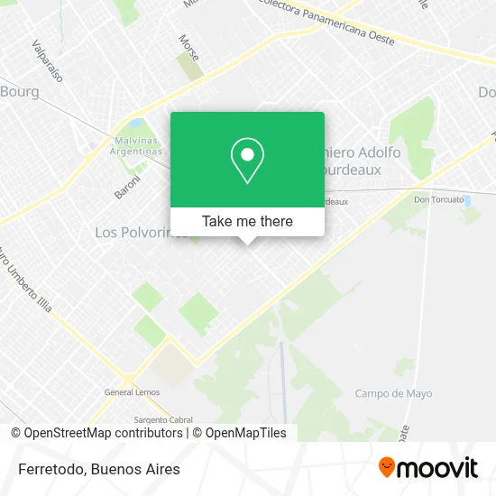 Ferretodo map