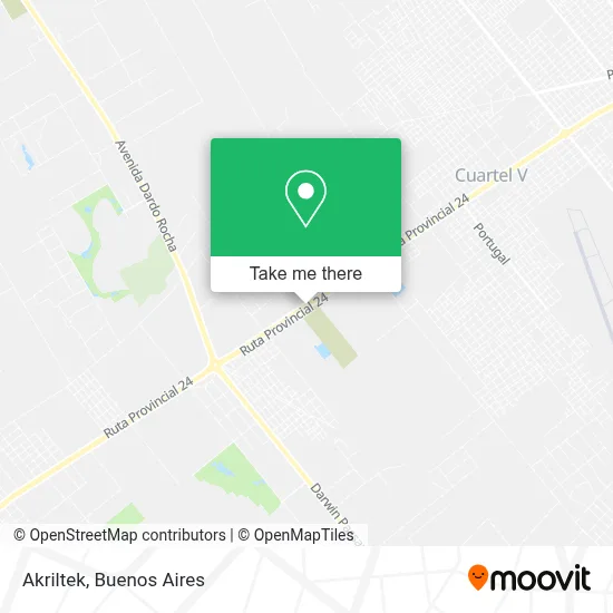 Akriltek map