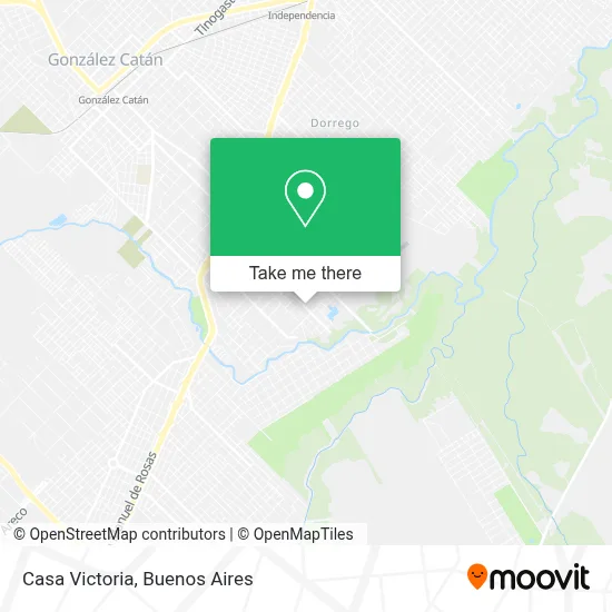 Casa Victoria map