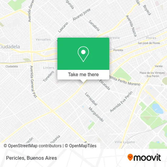 Pericles map