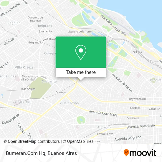 Bumeran.Com Hq map