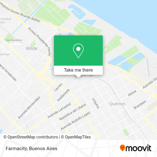 Farmacity map