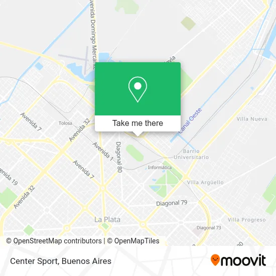 Center Sport map