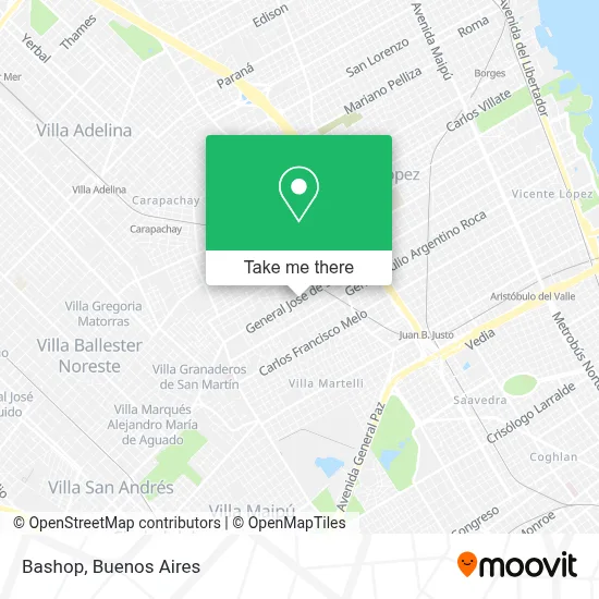 Bashop map