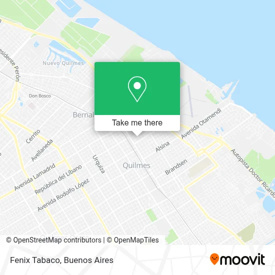 Fenix Tabaco map