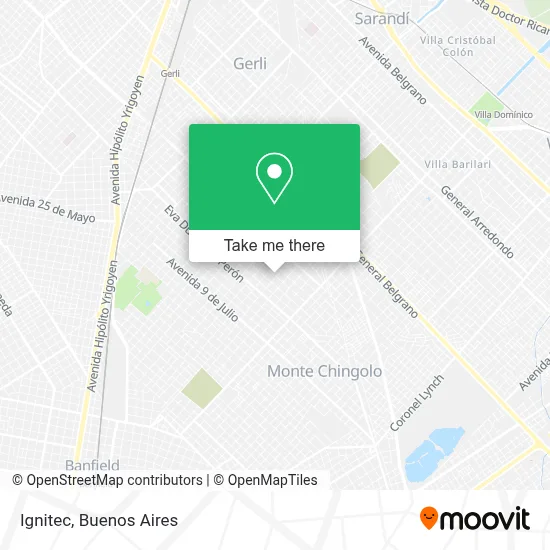 Ignitec map