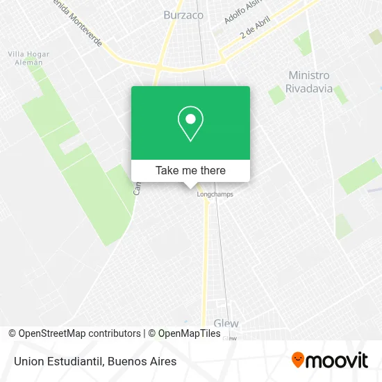 Union Estudiantil map