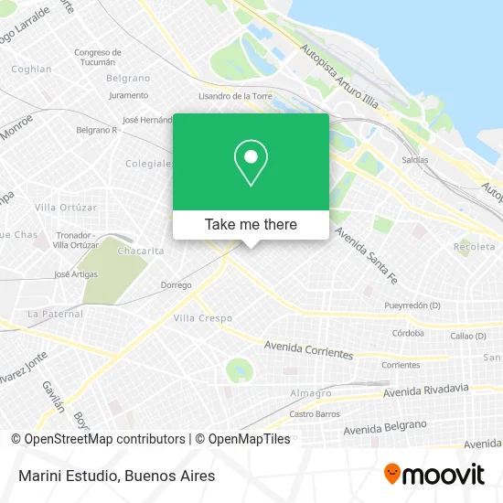 Marini Estudio map