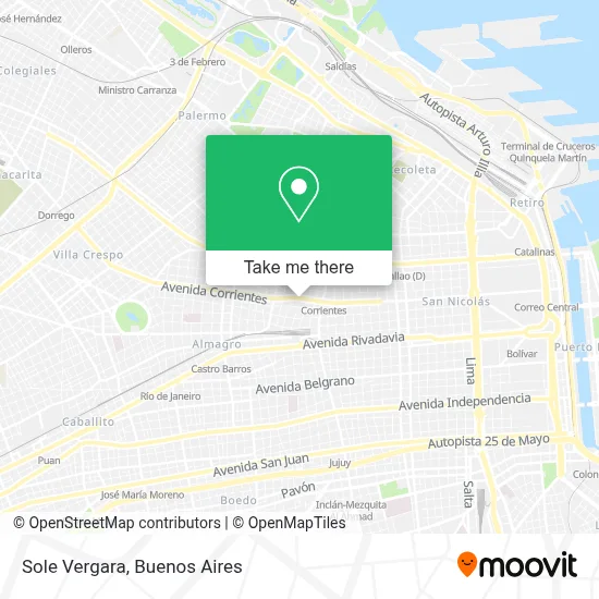 Sole Vergara map