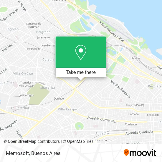 Memosoft map