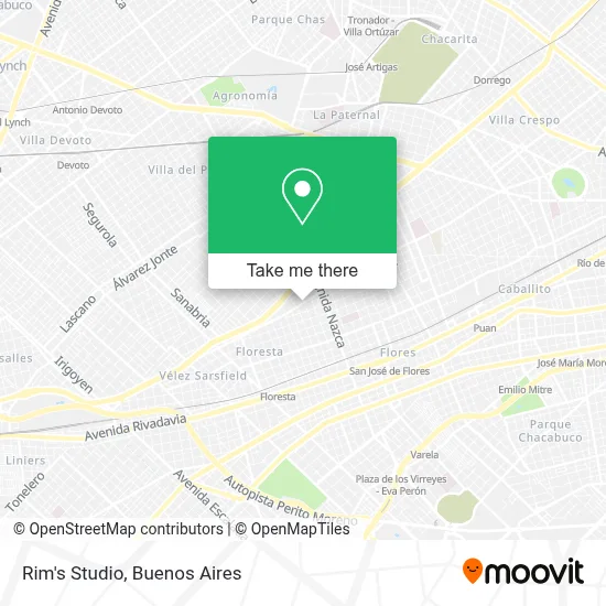 Rim's Studio map