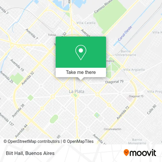 Biit Hall map