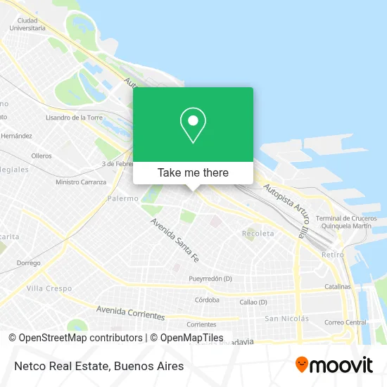Netco Real Estate map