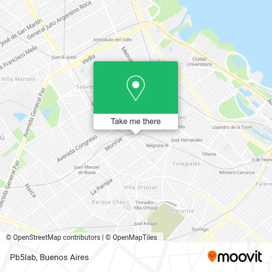 Pb5lab map