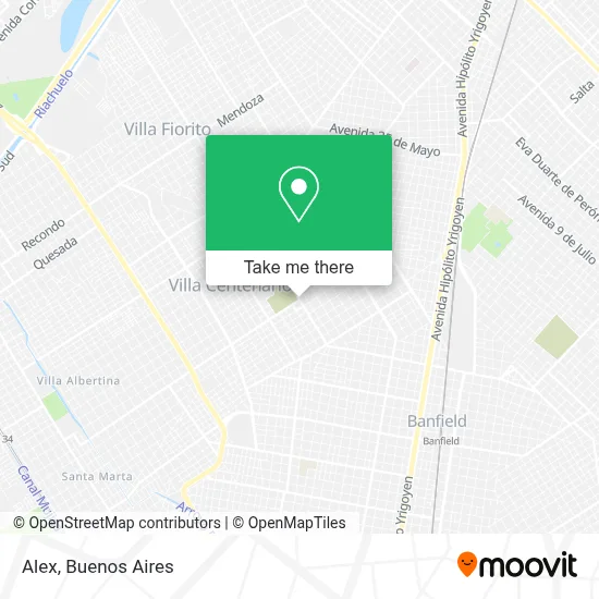 Alex map