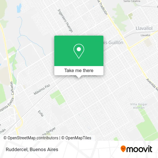 Ruddercel map