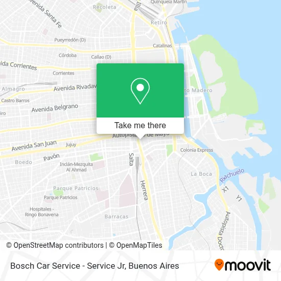 Bosch Car Service - Service Jr map