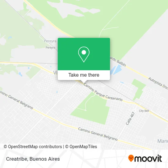 Creatribe map