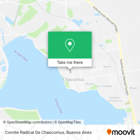 Comite Radical De Chascomus map