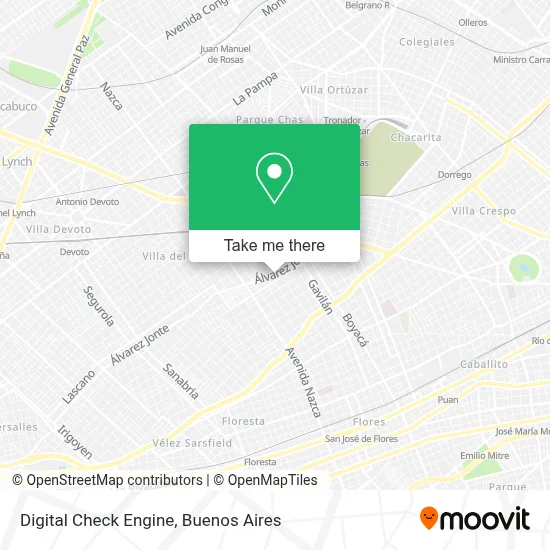 Digital Check Engine map