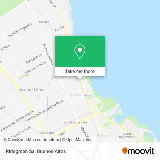 Ridegreen Sa map